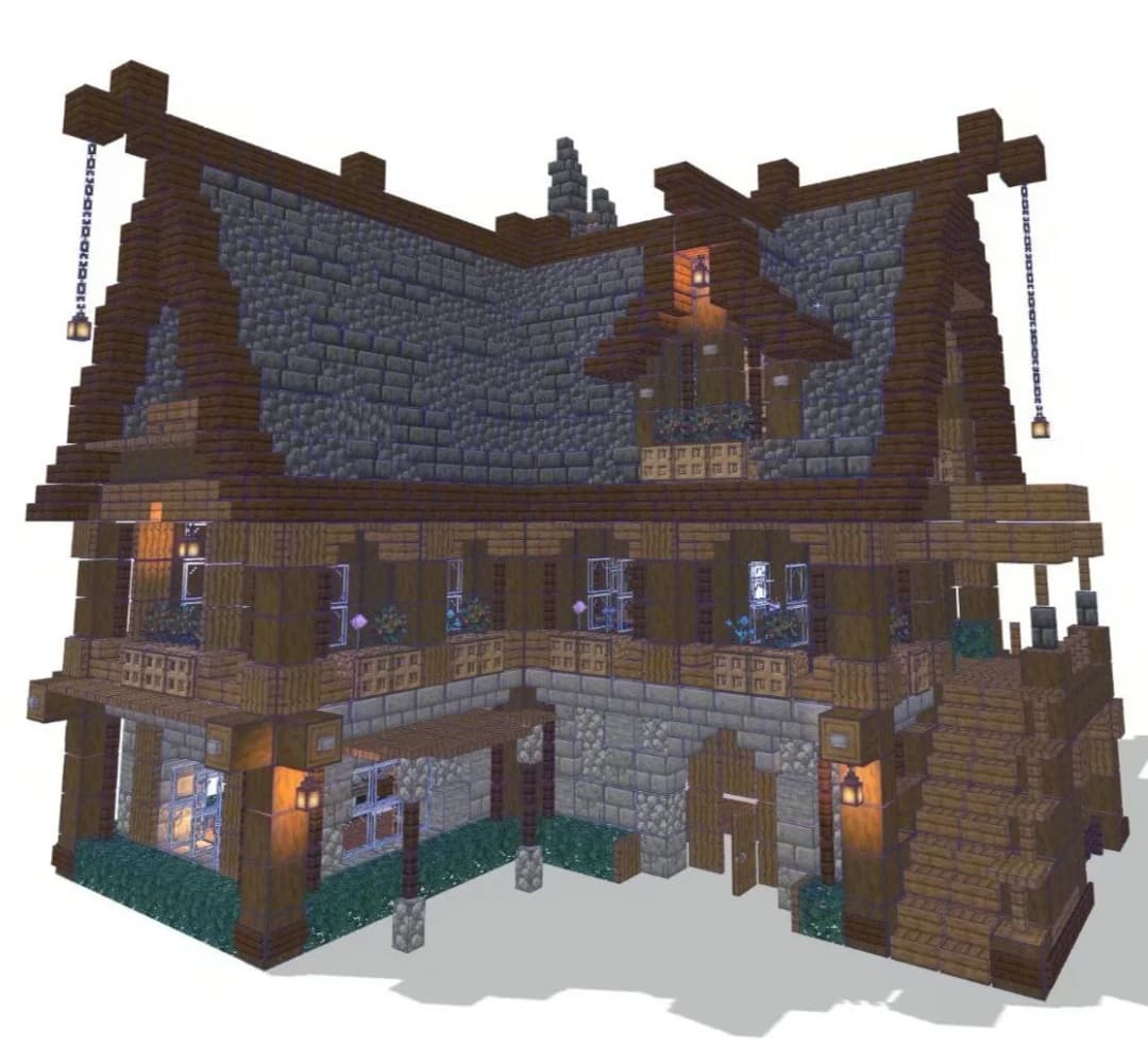 Medieval House Holoprint görsel 1