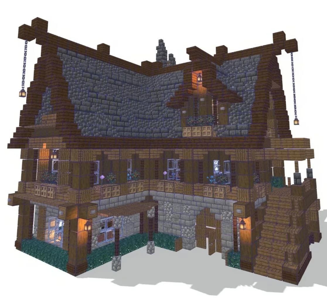 Medieval House Holoprint