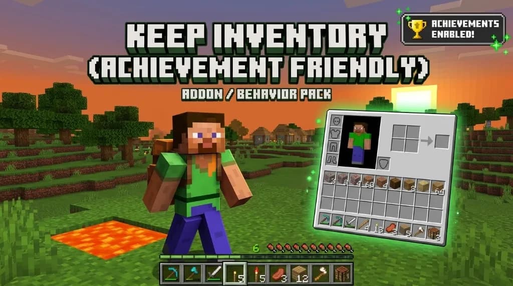 Keep Inventory (Achievement Friendly)