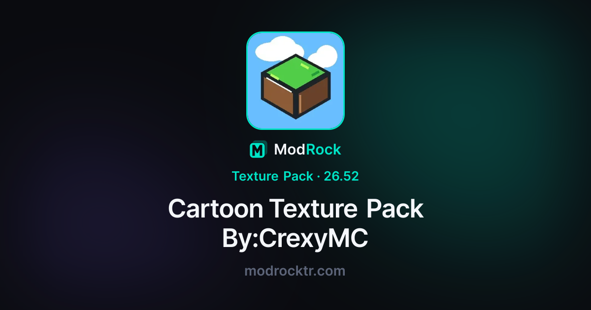 Cartoon Texture Pack By:CrexyMC — ModRock
