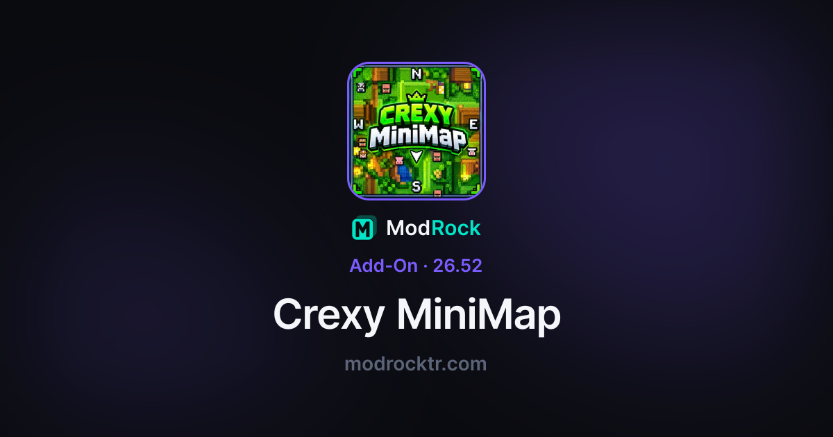 Crexy MiniMap — ModRock