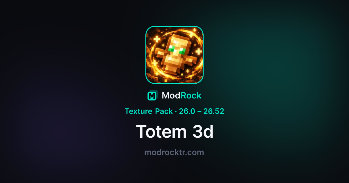 Totem 3d — ModRock